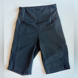 BSP BETTER SPORTS PERFORMANCE High-Waist Black Women's Bike Shorts Size Small